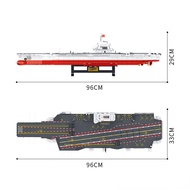 Military Series Super-Large 003 Aircraft Carrier Fujian Ship Building Blocks 100Cm Puzzle Assembled