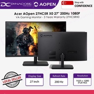 Acer AOpen 27HC5R X0 27" 200Hz 1080P VA Gaming Monitor 27HC5RX0