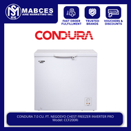 Condura 7.0 cu. ft. Chest Freezer Inverter Pro CCF200Ri