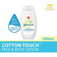 Johnson's Baby Cotton Touch Face &amp; Body Lotion (200ml)  exp 2024/10