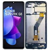 หน้าจอ สำหรับ Tecno Spark Go 2023 หน้าจอสัมผัส LCD BF7 BF7n พร้อมการเปลี่ยนเฟรม