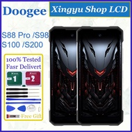Original For Doogee S88 Pro S88 Plus S98 S98 Pro S100 S100 Pro S200 S200x LCD Display Touch Screen R