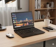 แท็บเล็ต2in1 Fujitsu ArrowsTab Q739/Ab cpu Core i5 8365U (RAM:4GB/SSD:128GB)มีคีย์บร์อดและปากกาตรงรุ