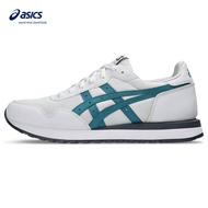 ASICS Tiger Runner II Unisex Sportstyle Shoes In White/Blue Teal