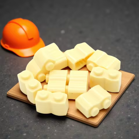 MOC Brick 30136 Modified 1 x 2 Log Classic Piece Building Block Toys Accessory Compatible with Build