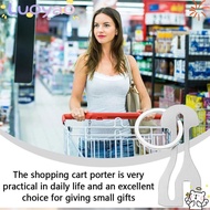 LUOYAO Trolley Master Key Token, Detachable Coin Holder Shopping Cart Token, Durable Reusable Metal 