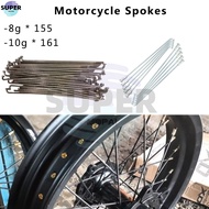 MOTORCYCLE SPOKE 36PCS 8g x 155/10g x 161 000