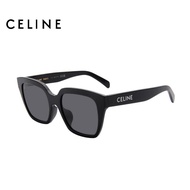 Celine/思琳墨镜赛琳太阳镜男女款时尚潮流方框黑色墨镜网红遮阳镜40198F 01A 56mm