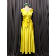 Premium Hi Quality Tela Infinity Dress Maxi Dress Godmother Ninang