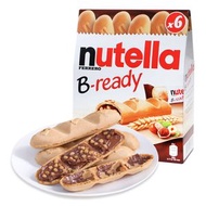 內地直送 - 費列羅能多益nutella紐緹樂榛子醬朱古力夾心餅乾132g兒童零食