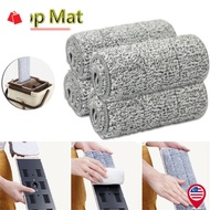 BK-1 Pc Kitchen Floor Cleaning Flat Mop Rag/ Washable Microfiber Mop Cloth/ Bathroom Cloth Replaceme