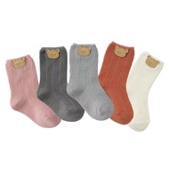 Cute Cartoon Baby Socks Newborn Long Socks Soft Cotton Kids Socks First Walkers Footwear 0-1 Years