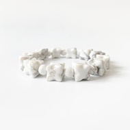 梅爾卡巴 白松石手串手鍊 8mm+ (高雅潔靜 雲石紋理)
