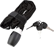 J&C 94039 Portable Chain Lock, Black, φ0.1 x 47.2 inches (3.0 x 1200 mm)