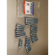 modenas kriss-1 kriss 110 kriss110 kriss1 kriss2 Engine Screw Cover Enjin Skru Full Set screw casing