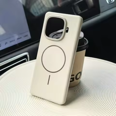 For Vivo IQOO Z10 Z9 Turbo Pro Plus Case Simple Solid Color Magnetic PC Cover For IQOO Z 10 Turbo Sh