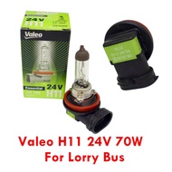 Valeo H11 24V 70W Lorry Truck Bus H11 Bulb 24v 70W Pgj19-2 64196 Valeo Original India Brand(1Pcs)