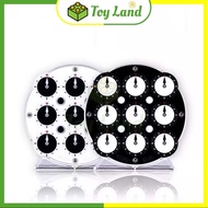 Rubik Clock ChuanShi QiYi Rubic Biến Thể Đồng Hồ Có Nam Châm Đồ Chơi Lắp Ráp Xếp Hình