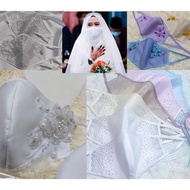 FACE MASK PENGANTIN FILTER FACE MASK BRIDAL