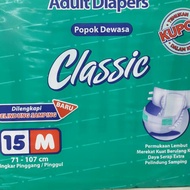 Adult Diapers Confidence Classic Tapes M15 Or L15