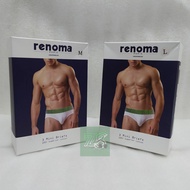 Renoma Men's Underwear / Men's Underwear Contents 3 pcs 100% Superior Cotton - Mix Color - M