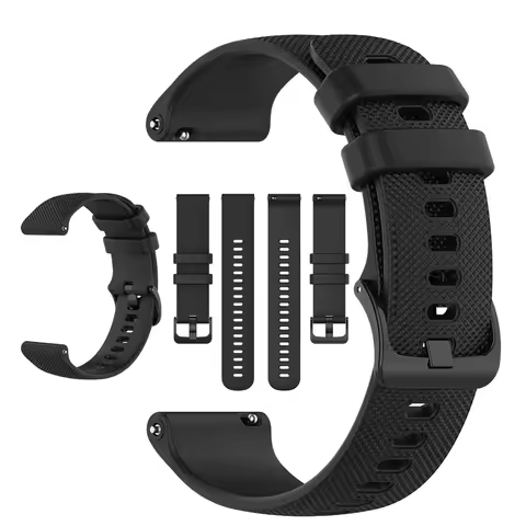 20mm 22mm Silicone Color Buckle Strap For TicWatch Pro 3 Ultra GPS Straps for TicWatch E3 E2 S2/GTX/