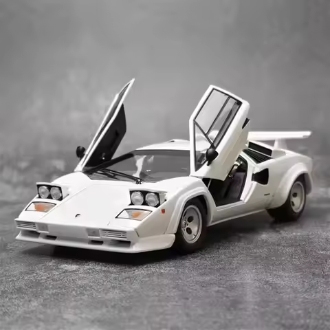 1:24 Countach LP5000s Alloy Sports Car Model Diecasts Metal Racing Car Vehicles Model Sound Light Si