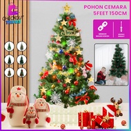 Ct C209 Christmas Tree Artificial Plant Pine Tree Fir Christmas Tree Size 150CM 5ft Plastic Material
