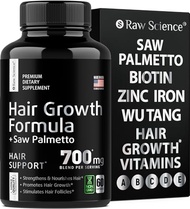 DHT Blocker Hair Growth Pills - Hair Growth Vitamins: Saw Palmetto for Men & Women with Iron, Stingi