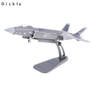 1:100 Scale Alloy J20 Airplane Aircraft Fighter Toy Model Diecast Plane Toy