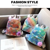 Girls' Glitter Unicorn Backpack Cute Girls'/ with Wings School Backpack Backpack/ Backpack/ Backpack