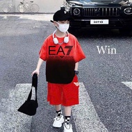 EA7 WinBB cotton t-shirt set size 4XL-6XL