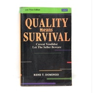 Quality Means Survival Caveat Vendidor Let The Seller Beware Book (Paperback)