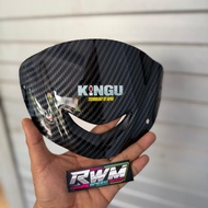 VISOR 125 Z FIZ R VISOR COAK CARBON VISOR YAMAHA 125z VISOR CARBON VISOR 125z PNP TO FIZ R 2-STROKE
