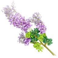 12 Bunches of Purple Artificial Wisteria Ivy Hanging Garland Silk Flowers
