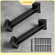 LOVIVER 12 Pieces Heavy Duty 45 Degree Roof Bracket Metal Pergola Angle Connector Powder Coated Perg