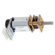 Jutagoss 1Pcs Miniature Gear Motor GA12-N20 DC Gear Motor 12V 300RPM Encoder Speed Velocity Measurem