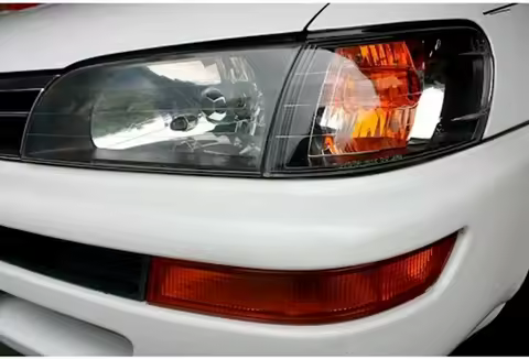 Turn signal Car Front Corner Lamp Lights Lens Black Signal Lamp Headlight For Toyota Corolla AE100 E