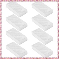 (Q W V D) 8 Pack Premium Hepa Filter For  V3S V5 V5S V3S Pro Robotic Vacuum Cleaner