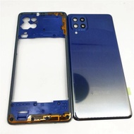Full Housing Case For Samsung Galaxy F62 Middle Frame Cover+backshell Back Cover Rear Door Cover Rep