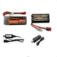 2S 7.4V 2000mAh Li-ion/Ditingkatkan 3S 11.1V 3200mAh Lipo/USB Untuk bahagian kereta MJX Hyper Go1430