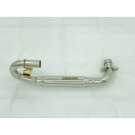 HONDA MONKEY 125 四速 NEMOTO白鐵前段 排氣管 (膨脹設計 回壓)