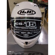 HJC HELMET CS15 WHITE (LARGE)