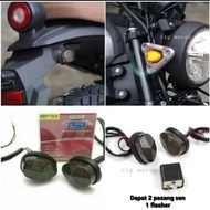 SEN YAMAHA XSR 155 led front and rear package + flasher Lampu Led Motor Mentol Led Motor Lampu Belak