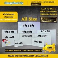 Papan putih magnetik E3 Ceramicsteel/All Size whiteboard magnetic E3 Ceramicsteel (Upgrade long last