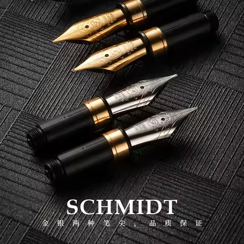 New German SCHMIDT /Bock Nib No. 5 26 Mm No.6 35mm Grip Section For Fountain Pen EF/F/M 0.38/0.5/0.7