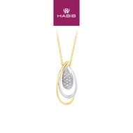 HABIB Diamond Necklace in 585/14K Yellow and White Gold XYZ-681