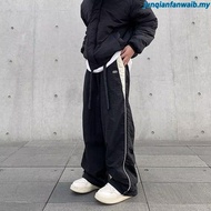 Baggy Tracksuit seluar kargo tracksuit straight cut pants American Retro Street vibe Style cargo pan