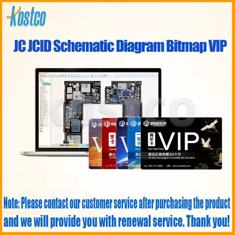 JCID Drawing Schematic Bitmap is Suitable For iPhone iPad Android Circuit integrated Diagram Bitmap 