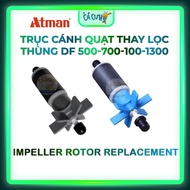 Replacement shaft for Atman filter DF500, DF700, DF1000, DF1300 & AT-3337s/3338s - Atman filter repl